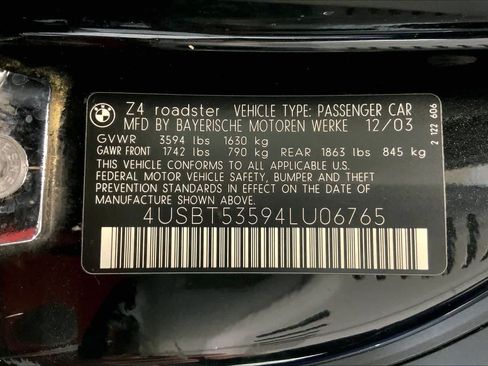 Used 2004 BMW Z4 3.0i RWD image 36