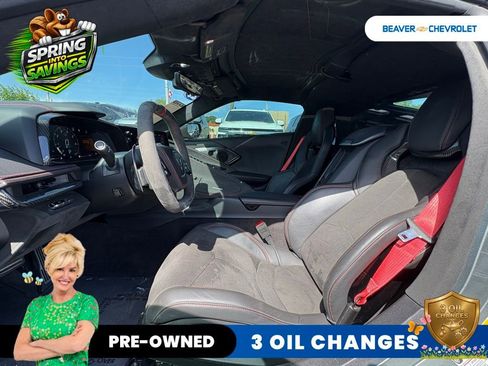 Used 2023 Chevrolet Corvette Stingray Premium Cpe w/ Engine Appearance Package RWD image 14