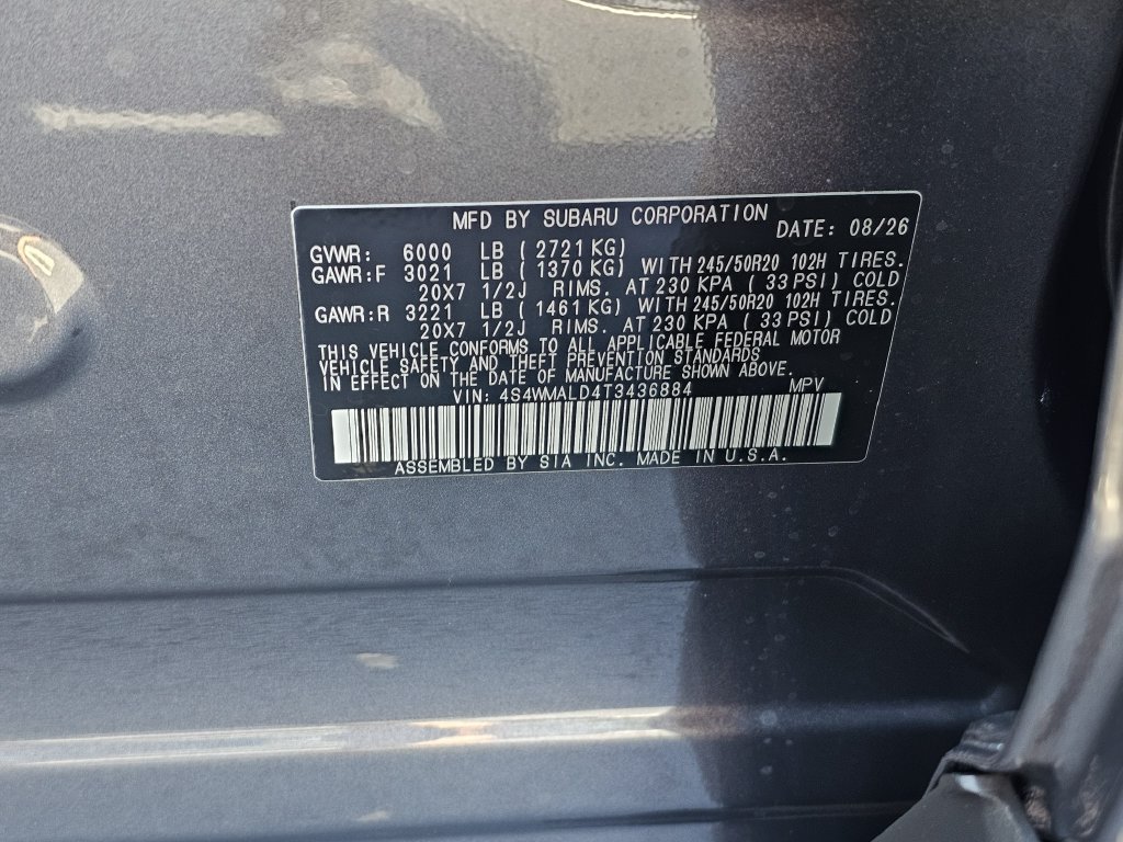 New 2026 Subaru Ascent Bronze Edition AWD/4WD image 31