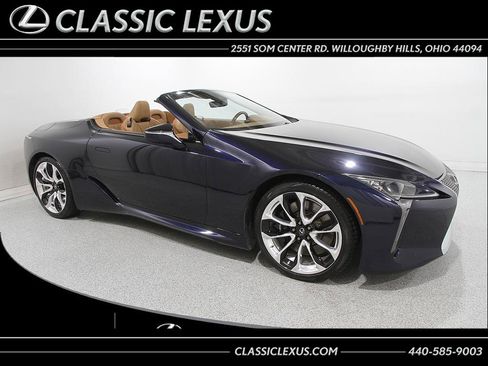Certified 2021 Lexus LC 500 Convertible w/ Touring Package RWD image 1