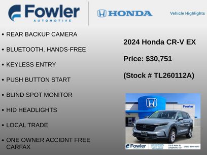 Used 2024 Honda CR-V EX
