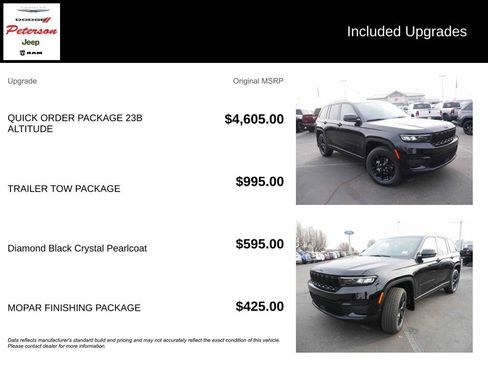 New 2025 Jeep Grand Cherokee Altitude image 14