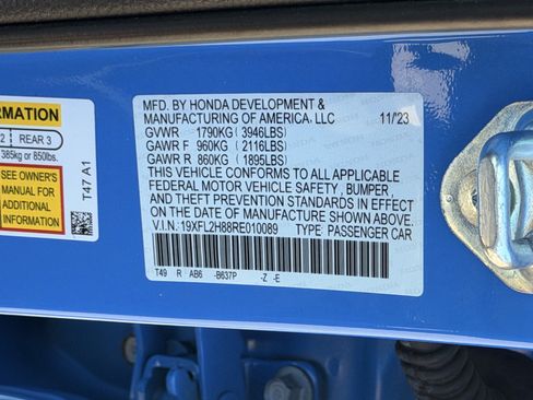 Used 2024 Honda Civic Sport image 29