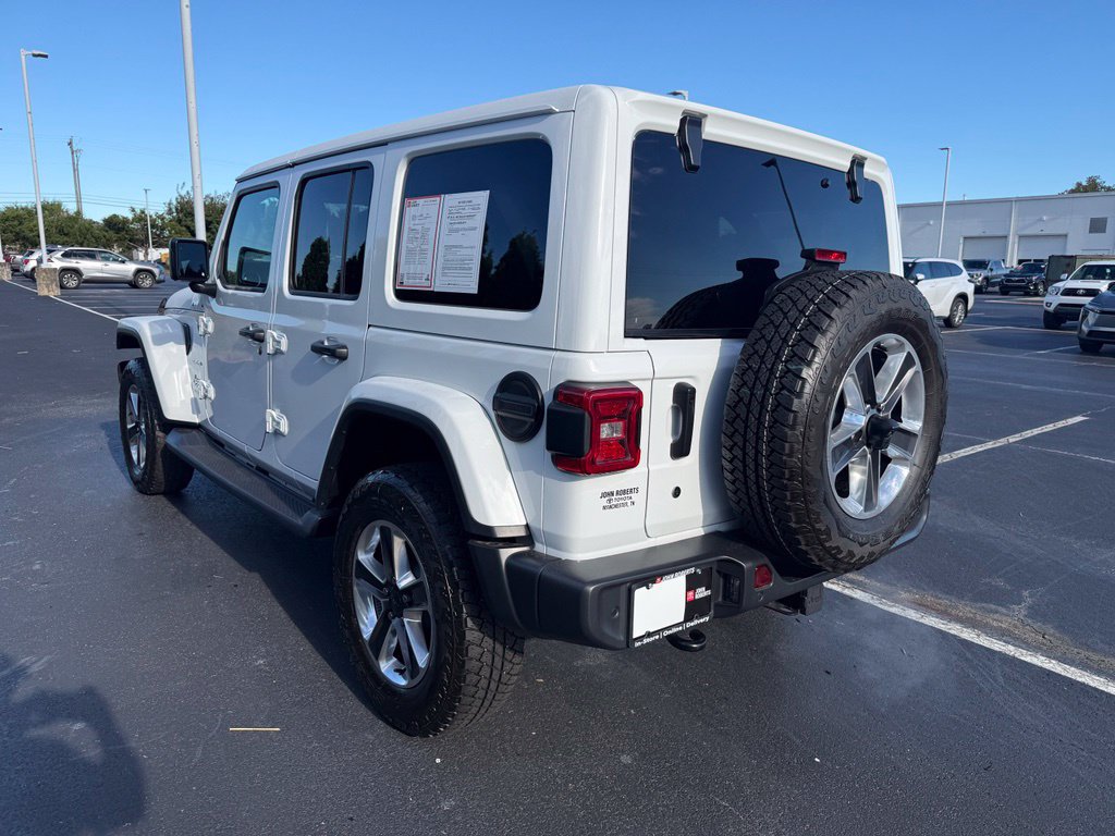 Used 2020 Jeep Wrangler Unlimited Sahara AWD/4WD image 4