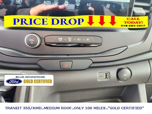 Certified 2024 Ford Transit 350 148 Medium Roof AWD w/ Upfitter Package image 19