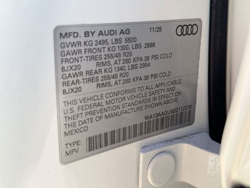 New 2025 Audi Q5 Prestige image 20