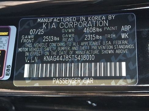 New 2026 Kia K5 GT image 13