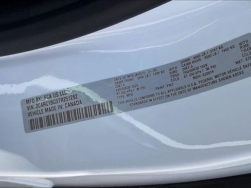 New 2026 Chrysler Pacifica Select w/ S Appearance Package FWD image 20