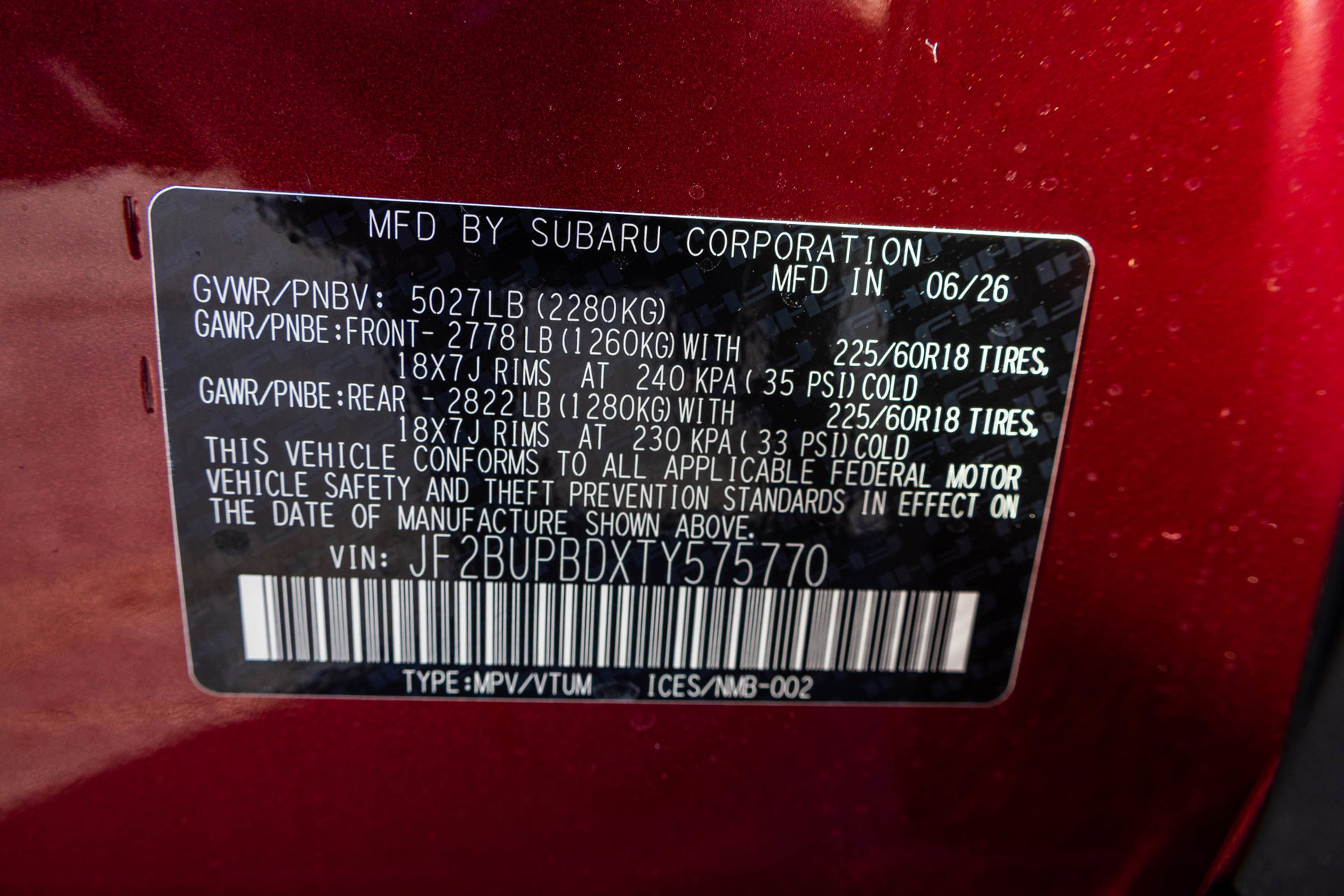 New 2026 Subaru Outback Premium AWD/4WD image 47