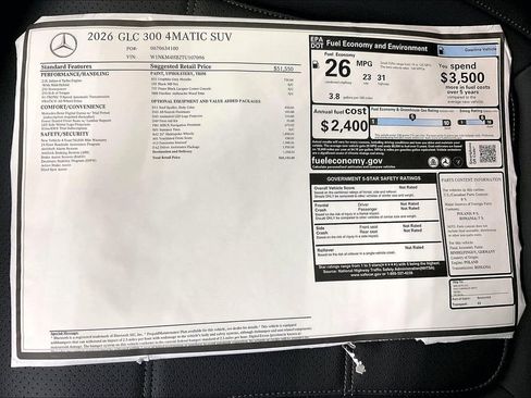 New 2026 Mercedes-Benz GLC 300 GLC 300 image 19