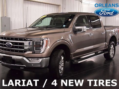 Used 2022 Ford F150 Lariat w/ Equipment Group 502A High image 3