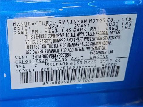 Used 2021 Nissan Sentra SR w/ Trunk Package image 22