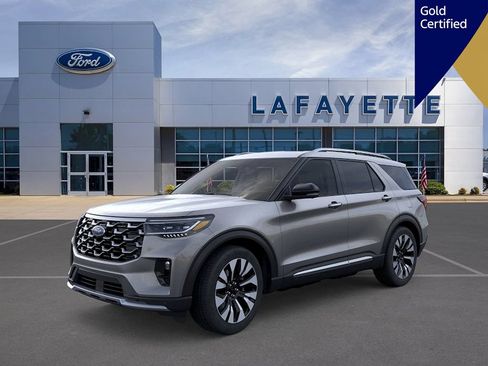 Certified 2026 Ford Explorer Platinum w/ LUX Leather Package AWD/4WD image 1