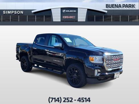 Used 2022 GMC Canyon Denali w/ Denali Black Edition Package AWD/4WD image 2