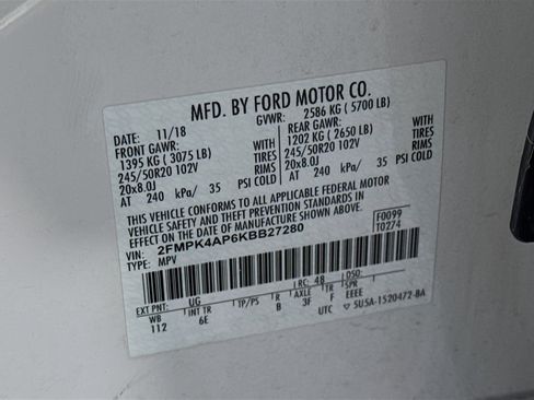 Used 2019 Ford Edge ST w/ Convenience Package image 32