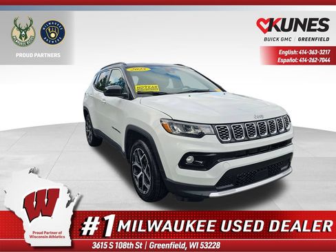 Used 2025 Jeep Compass Limited AWD/4WD image 1