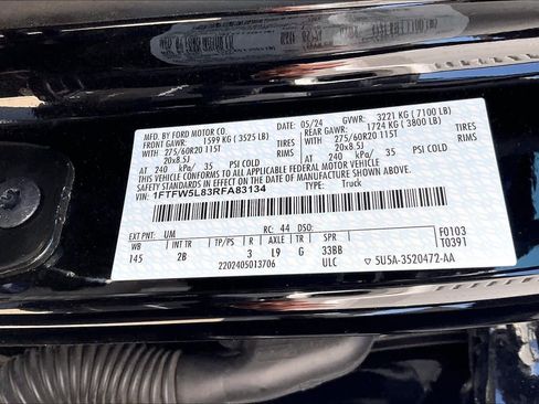 Used 2024 Ford F150 Lariat w/ Bed Utility Package AWD/4WD image 34