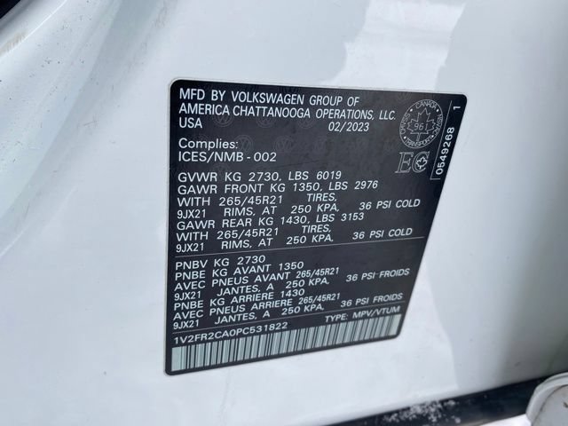 Used 2023 Volkswagen Atlas SEL Premium AWD/4WD image 23
