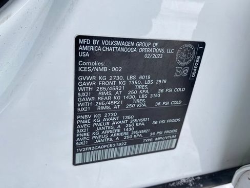 Used 2023 Volkswagen Atlas SEL Premium AWD/4WD image 23