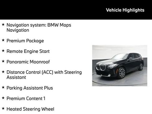 Used 2026 BMW X3 xDrive30 w/ Premium Package AWD/4WD image 5