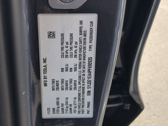 Used 2023 Tesla Model 3 Standard Range RWD image 25