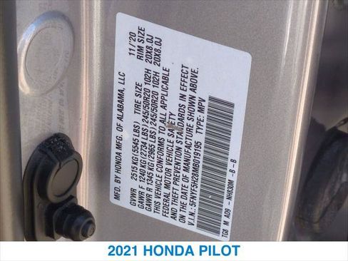 Certified 2021 Honda Pilot Special Edition image 26