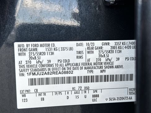 Used 2024 Ford Expedition Limited AWD/4WD image 38