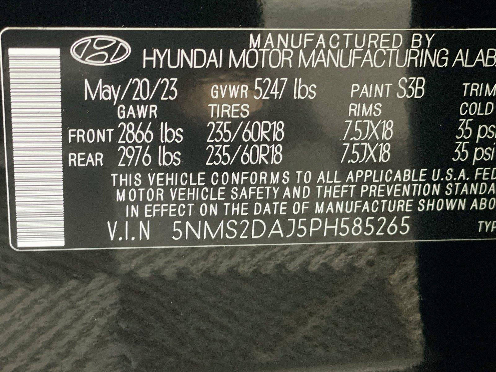 Used 2023 Hyundai Santa Fe SEL AWD/4WD image 34