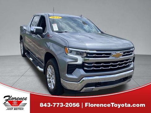 Used 2024 Chevrolet Silverado 1500 LTZ w/ Technology Package AWD/4WD image 1