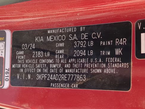 Used 2024 Kia Forte LXS image 34