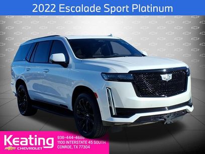 Used 2022 Cadillac Escalade Sport Platinum w/ LPO, ONYX Package
