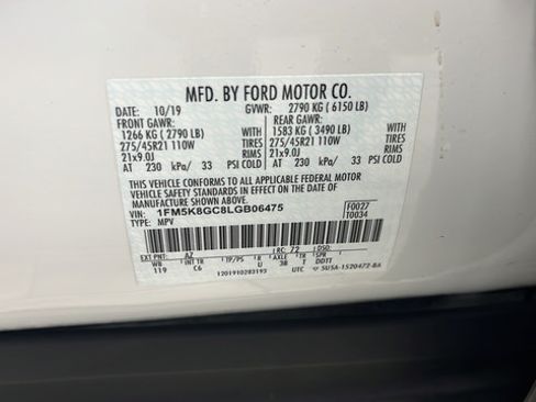 Used 2020 Ford Explorer ST w/ ST Street Pack AWD/4WD image 30