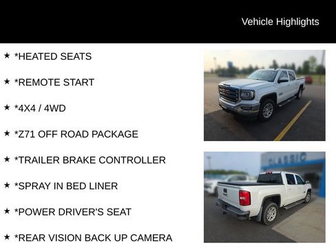 Used 2017 GMC Sierra 1500 SLE w/ Suspension Package, Off-Road AWD/4WD image 5