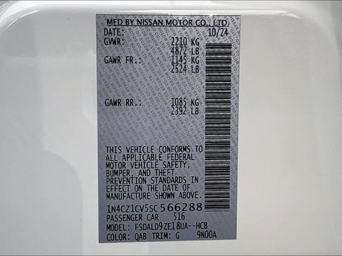 Used 2025 Nissan Leaf SV Plus FWD image 32