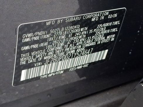 New 2026 Subaru Outback Limited AWD/4WD image 11