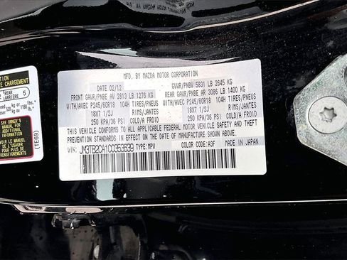 Used 2012 MAZDA CX-9 Touring image 33