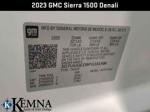 Used 2023 GMC Sierra 1500 Denali w/ Denali Reserve Package image 35