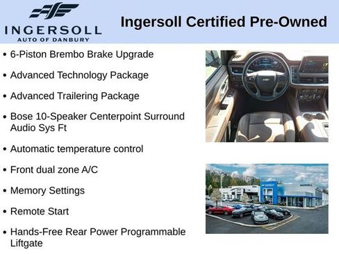 Used 2024 Chevrolet Tahoe High Country w/ Advanced Technology Package AWD/4WD image 10