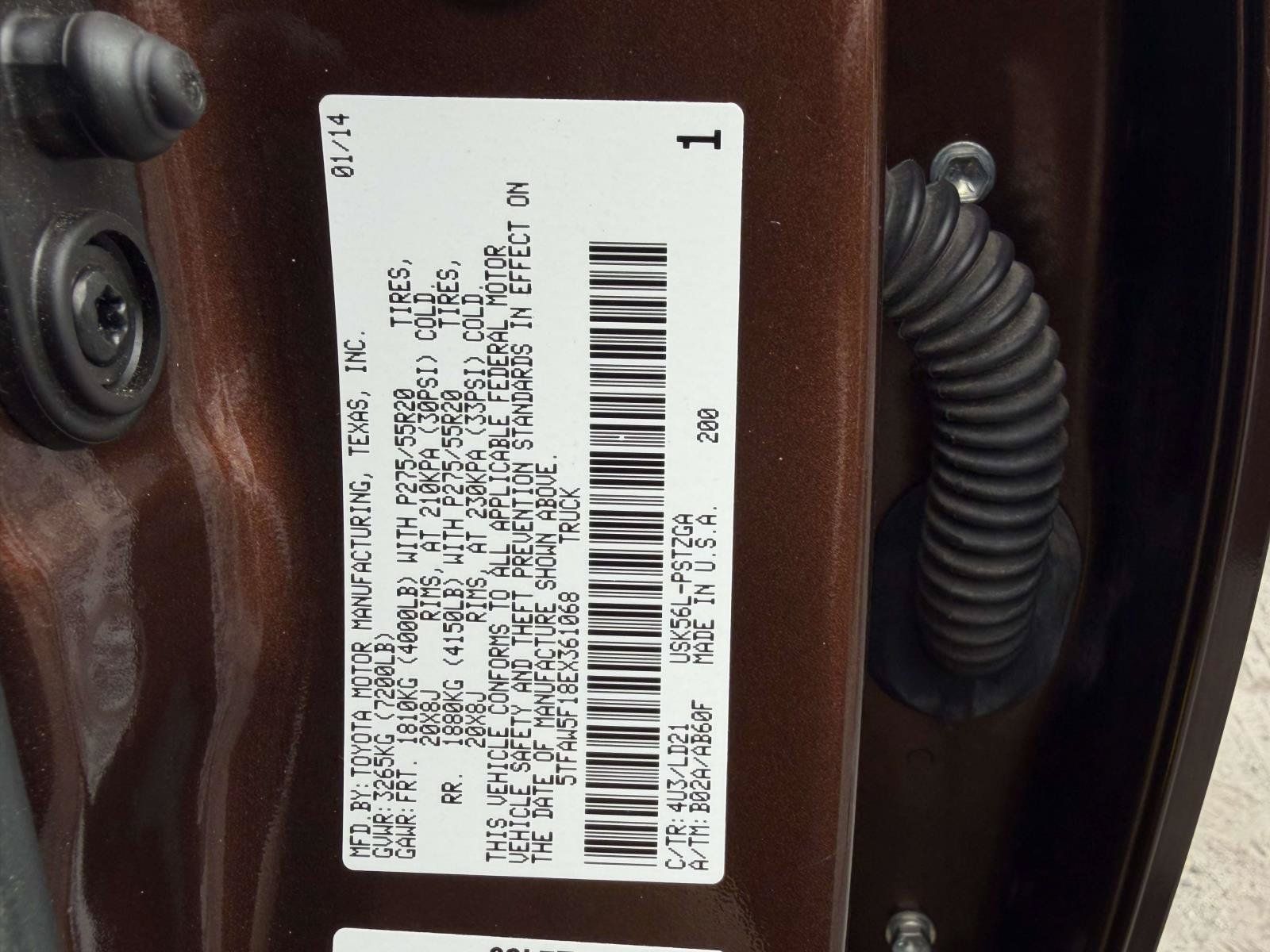 Used 2014 Toyota Tundra 1794 Edition AWD/4WD image 34