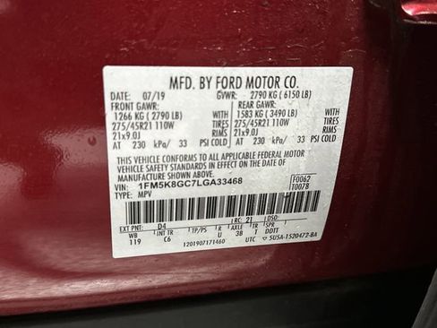 Used 2020 Ford Explorer ST w/ ST Street Pack image 45