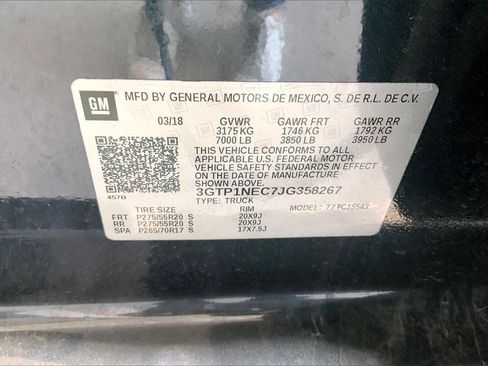 Used 2018 GMC Sierra 1500 SLT image 8