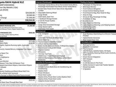 Used 2025 Toyota RAV4 XLE w/ Convenience Package