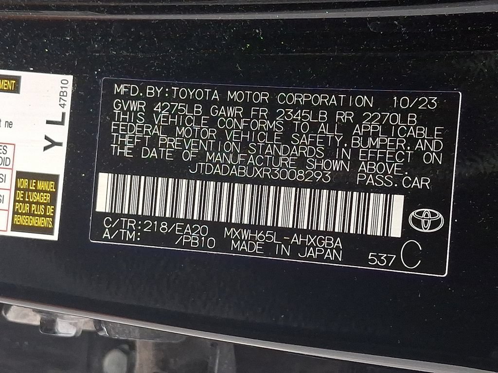 Certified 2024 Toyota Prius XLE AWD/4WD image 26