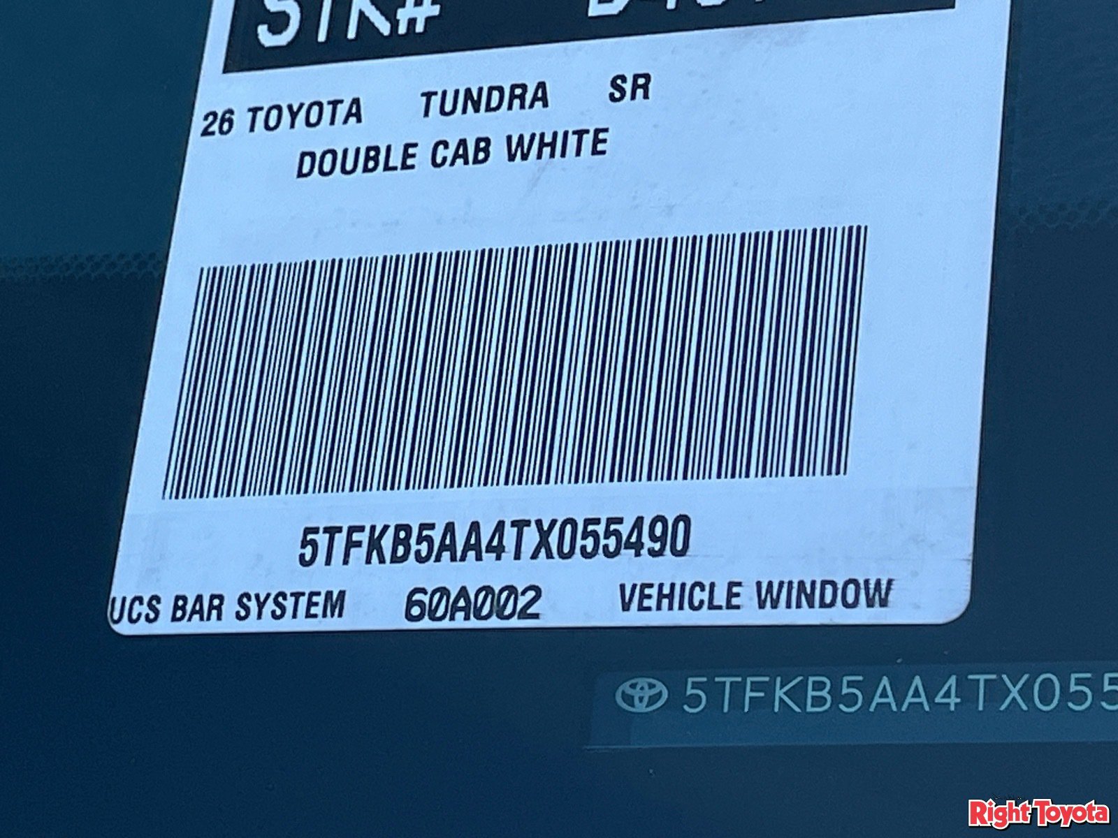 Certified 2026 Toyota Tundra SR RWD image 34