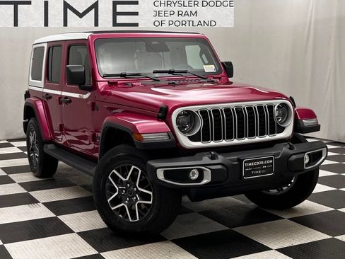 New 2026 Jeep Wrangler Unlimited Sahara w/ Whitecap Package AWD/4WD image 1