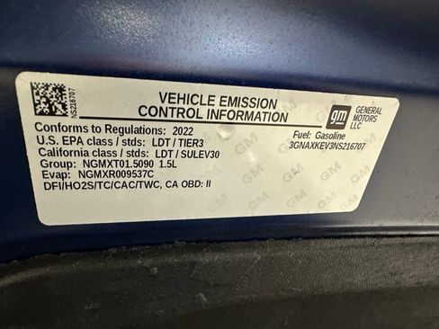 Certified 2022 Chevrolet Equinox LT image 39