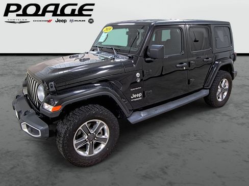 Used 2019 Jeep Wrangler Unlimited Sahara w/ Safety Group AWD/4WD image 1