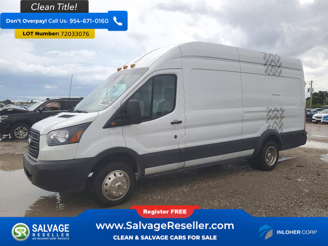 Used 2019 Ford Transit 350 148 High Roof Extended DRW RWD image 1