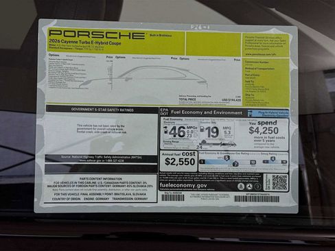 New 2026 Porsche Cayenne Turbo image 26
