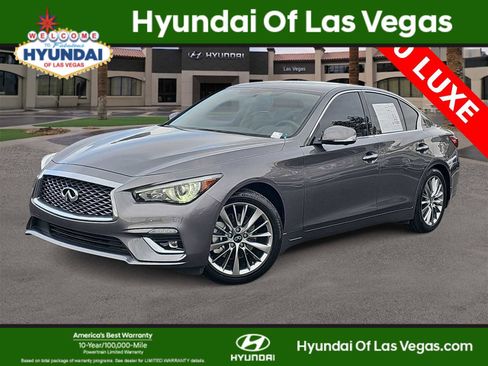 Used 2023 INFINITI Q50 Luxe w/ Cargo Package image 1